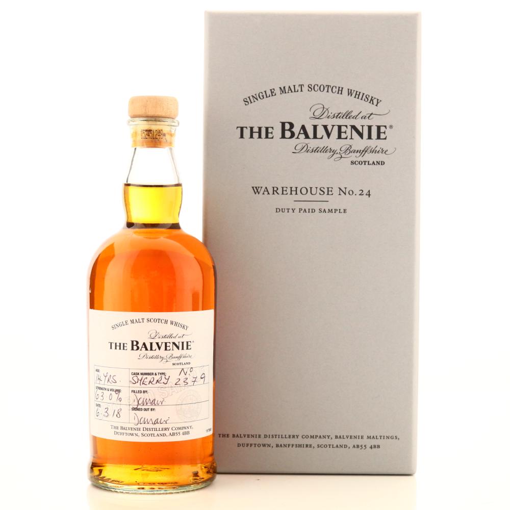 Balvenie 14 Year Old Single Cask #2379 20cl / Warehouse No.24 Sample