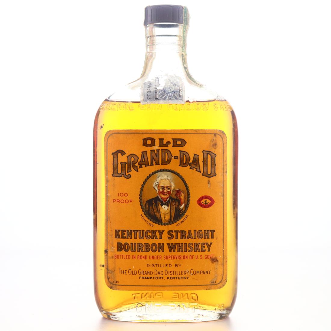 Old Grand-Dad 1940 Bottled in Bond Whiskey Pint Whisky | Whisky Auctioneer