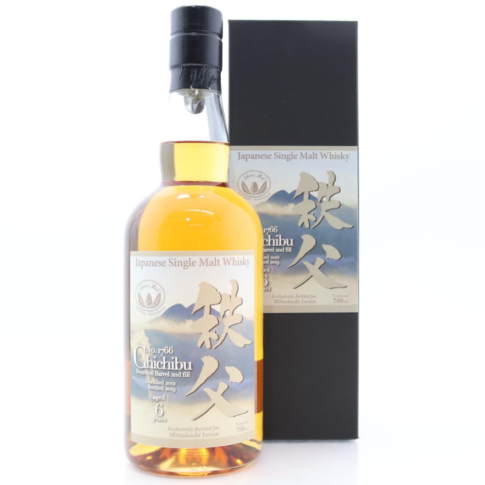 Chichibu 2012 Ichiro's Malt 6 Year Old Single Cask #1766 / Mitsukoshi Isetan