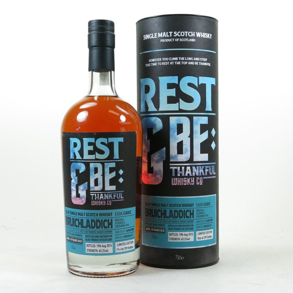 Bruichladdich 2005 Rest and Be Thankful Whisky Co. 10 Year Old