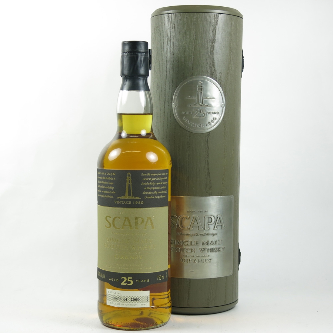Scapa 25 Year Old 1980
