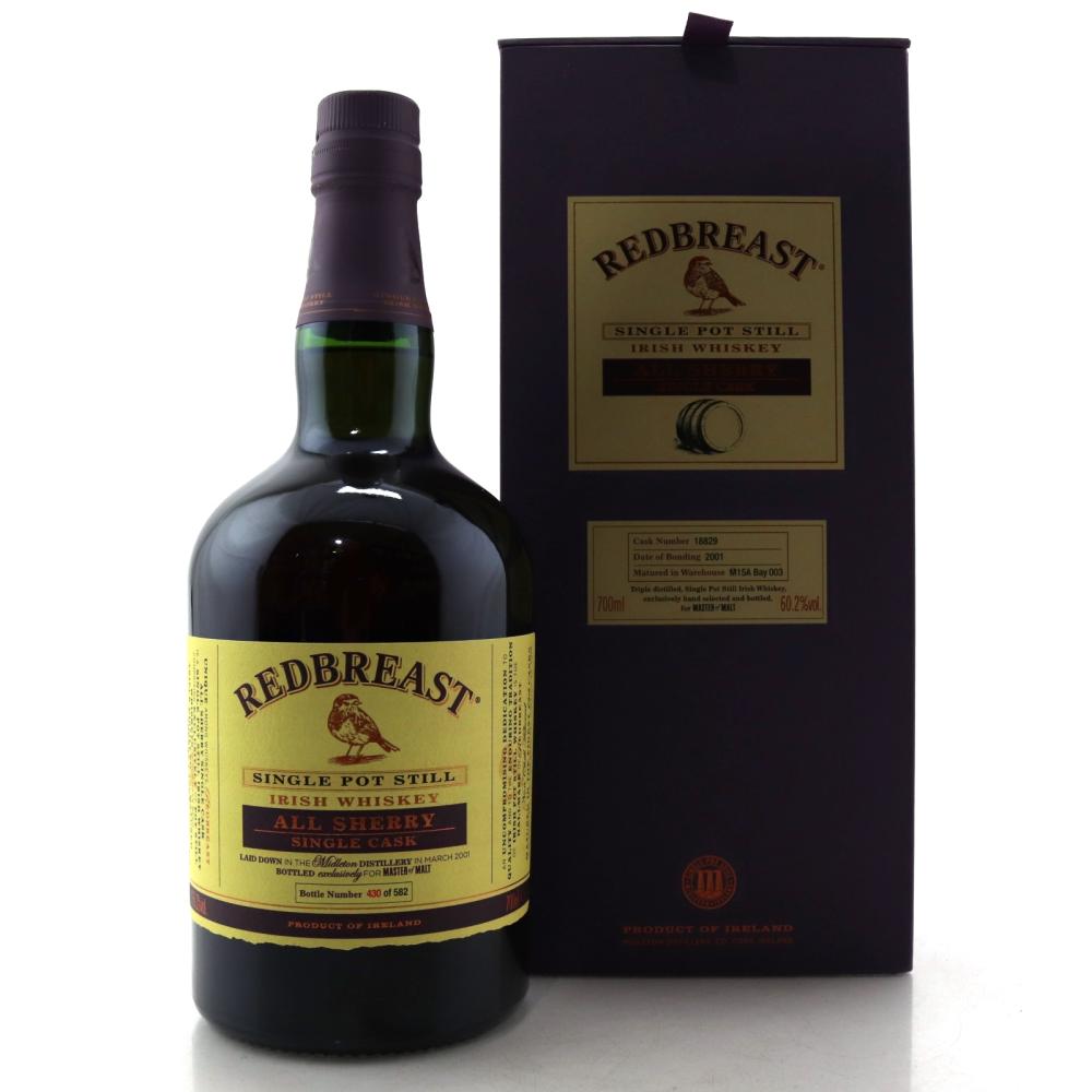 Redbreast 2001 All Sherry Single Cask #18829 / Master of Malt Exclusive