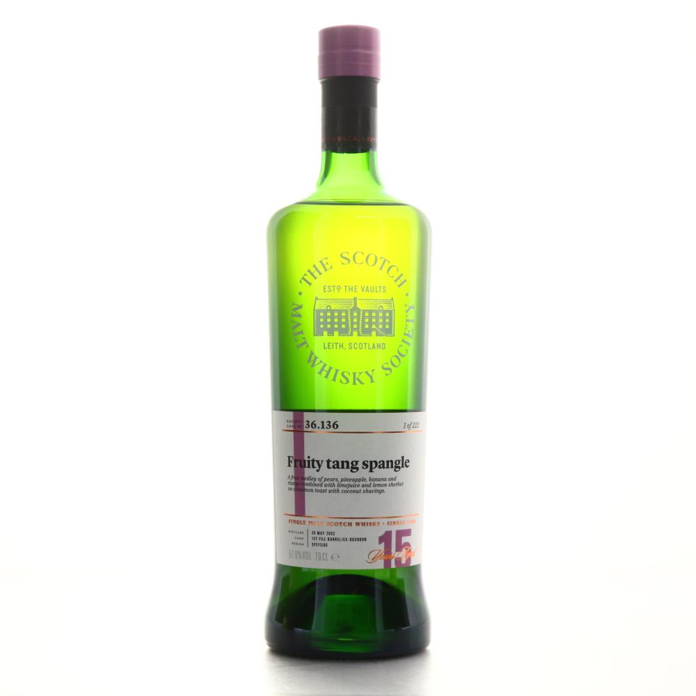 Benrinnes 2002 SMWS 15 Year Old 36.136