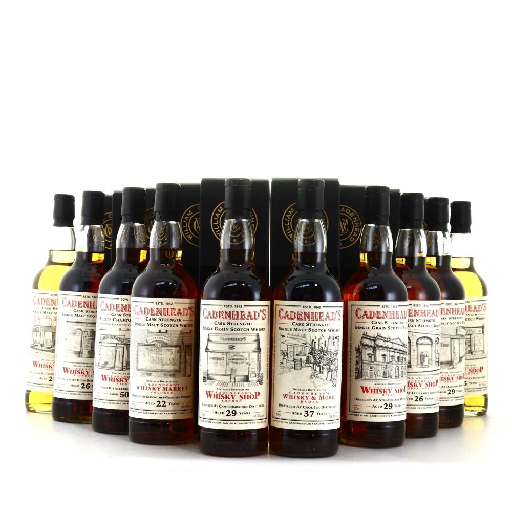 Cadenhead's Shop Collection 2018 10 x 70cl