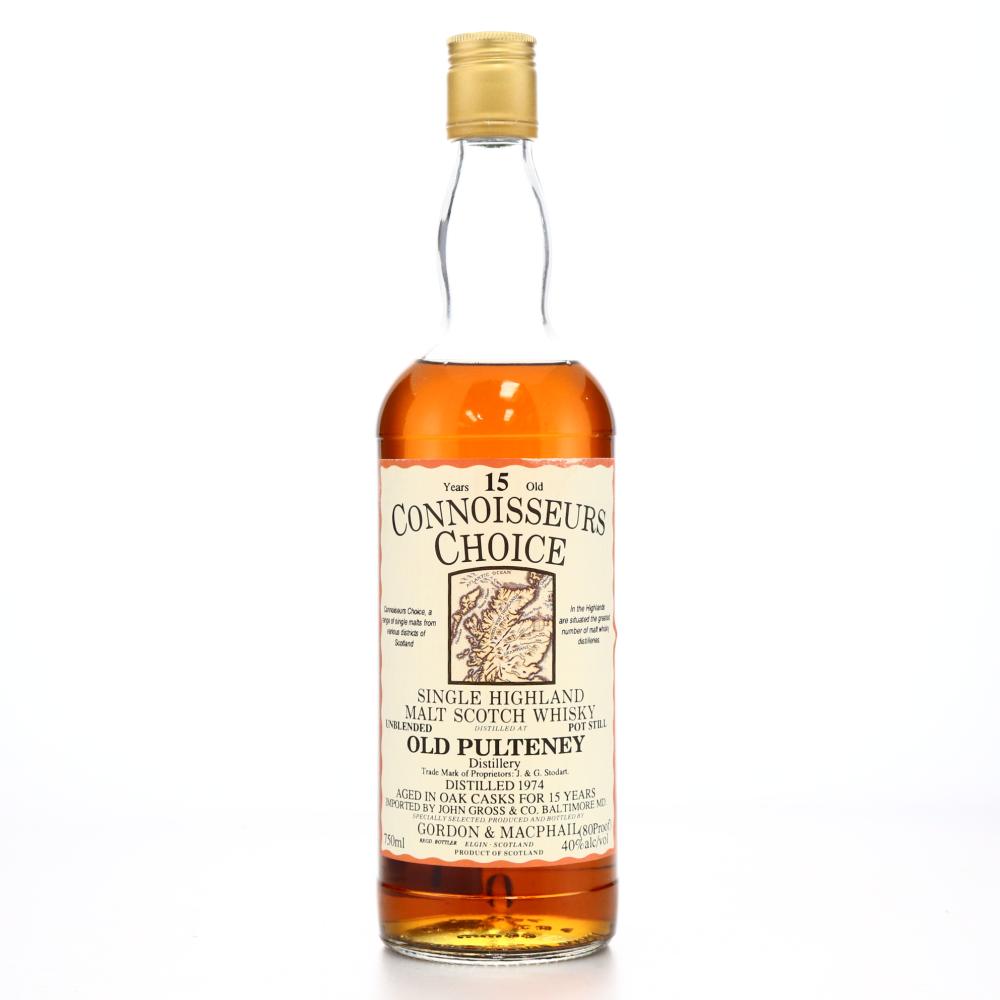 Old Pulteney 1974 Gordon and MacPhail 15 Year Old 75cl / US Import