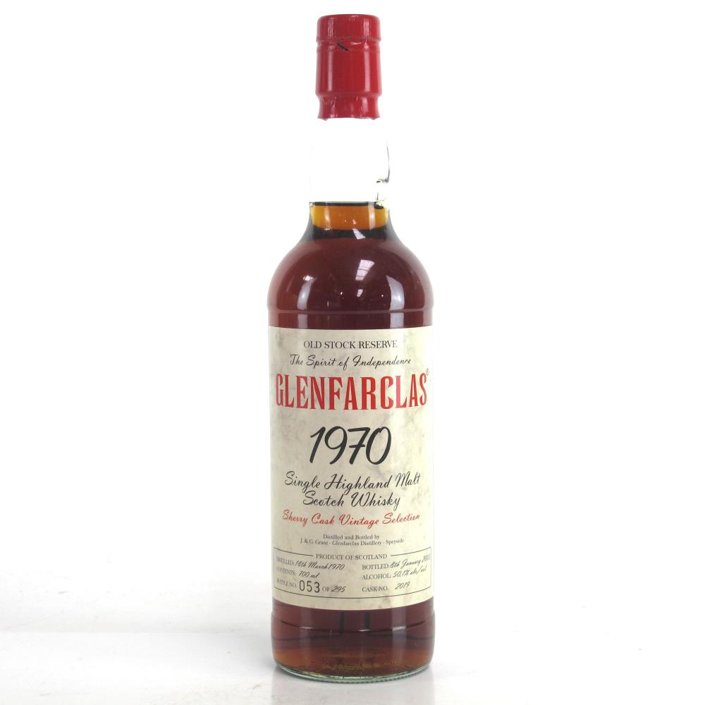 Glenfarclas 1970 Sherry Cask Vintage Selection