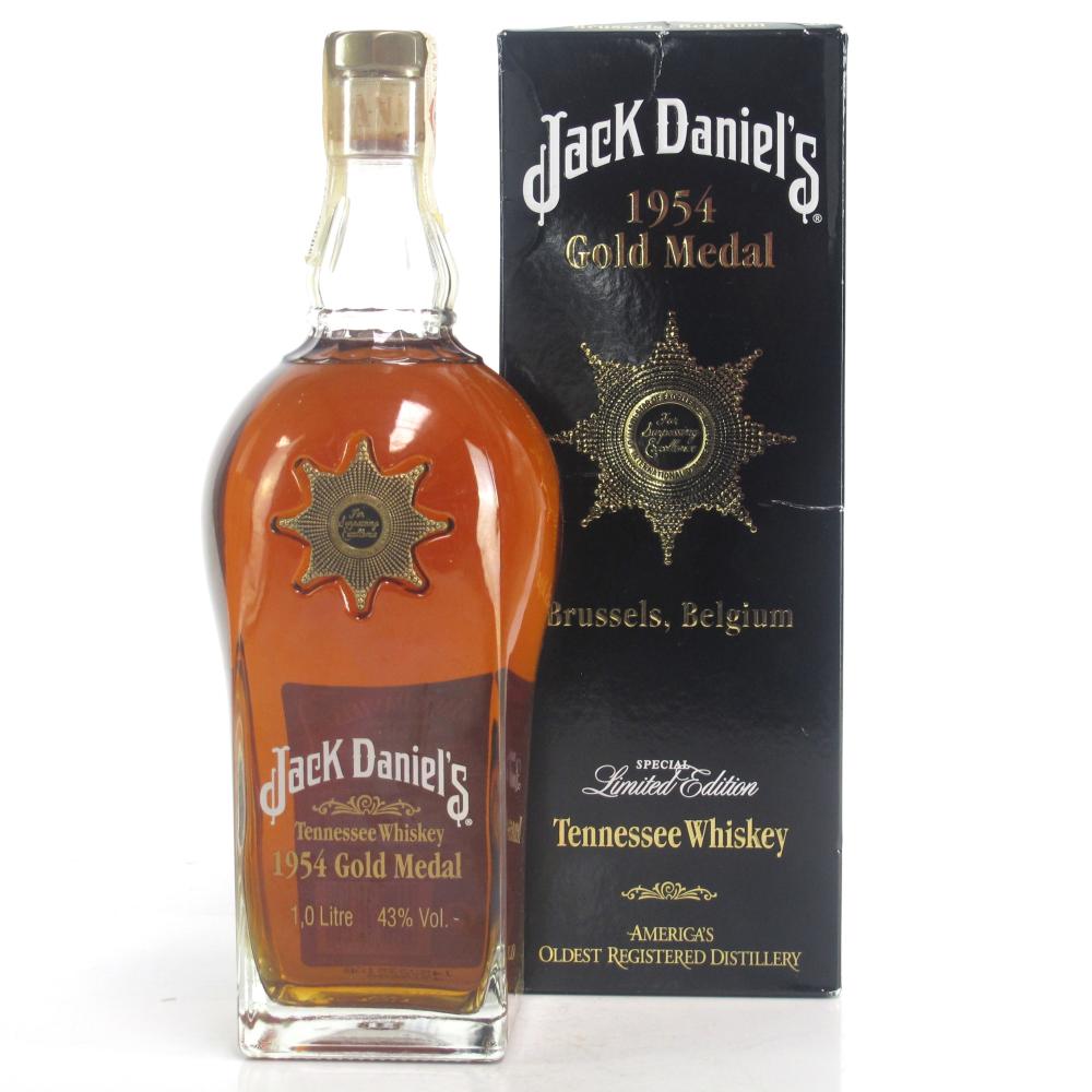 Jack Daniel's Gold Medal 5th Release 1954 Brussels Star of Excellence 1 Litre