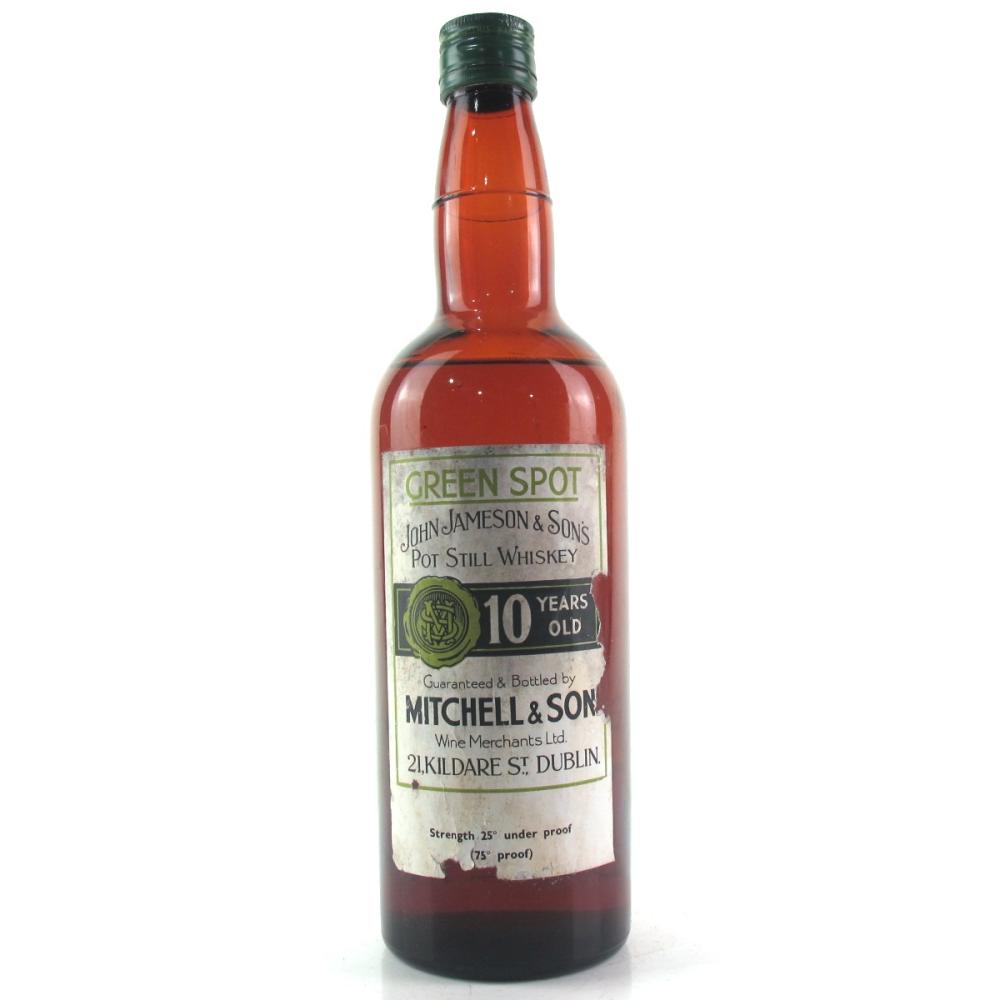 Green Spot 10 Year Old Mitchell and Son 1960s / Jameson
