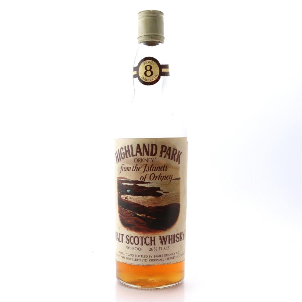 Highland Park 8 Year Old 1970s / Mario Rossi Jr. Import
