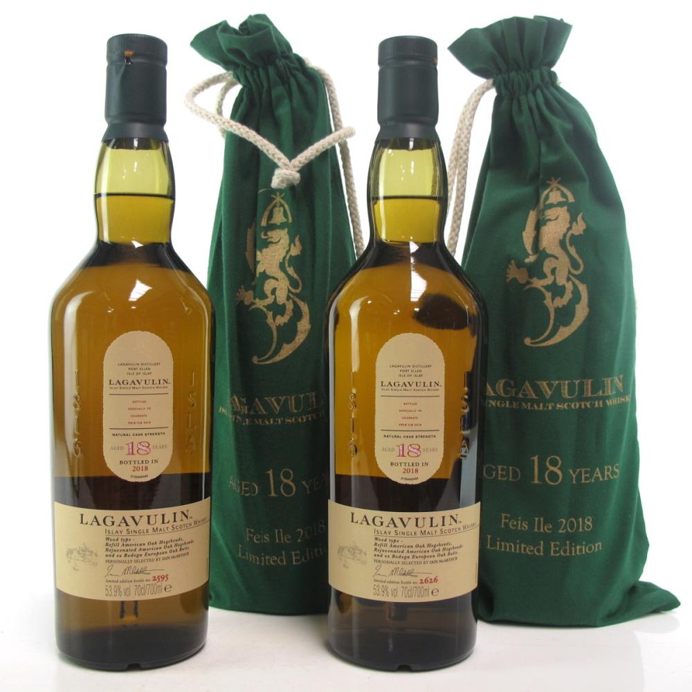 Lagavulin 18 Year Old Feis Ile 2018 2 x 70cl