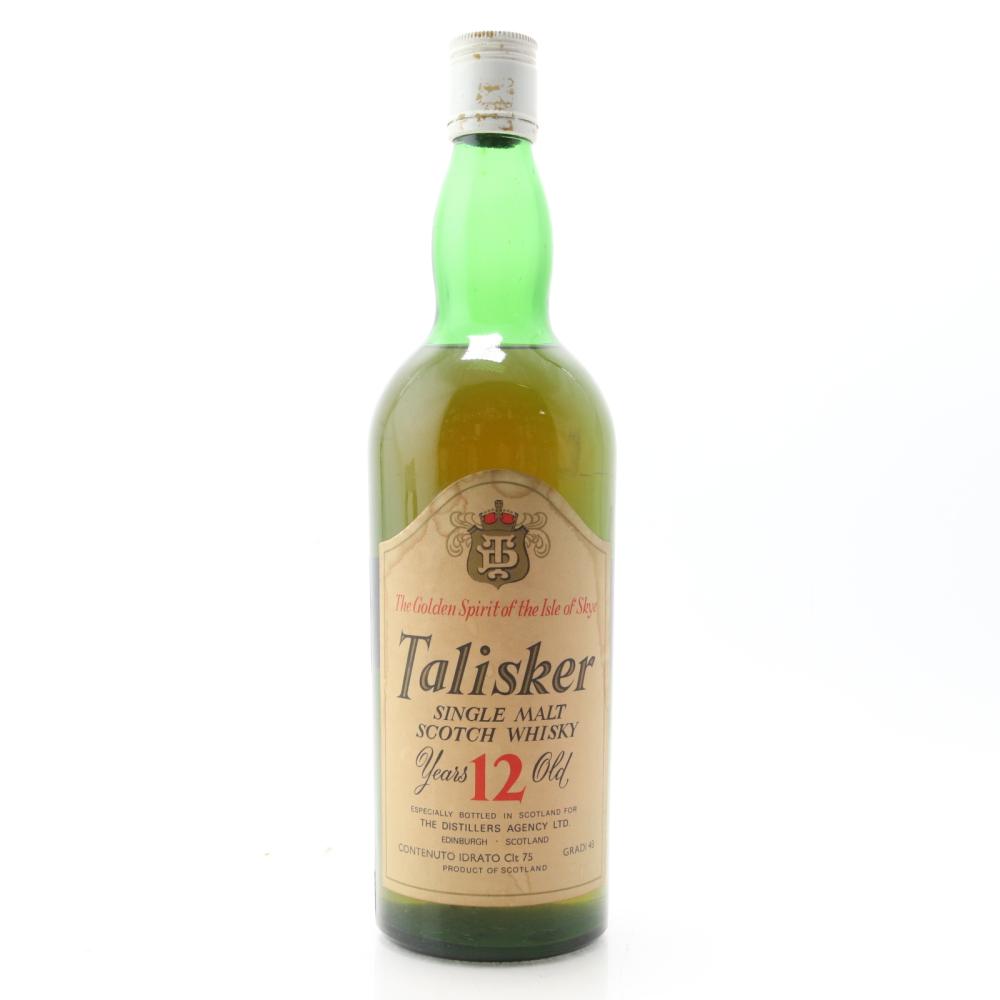 Talisker 12 Year Old 1970s