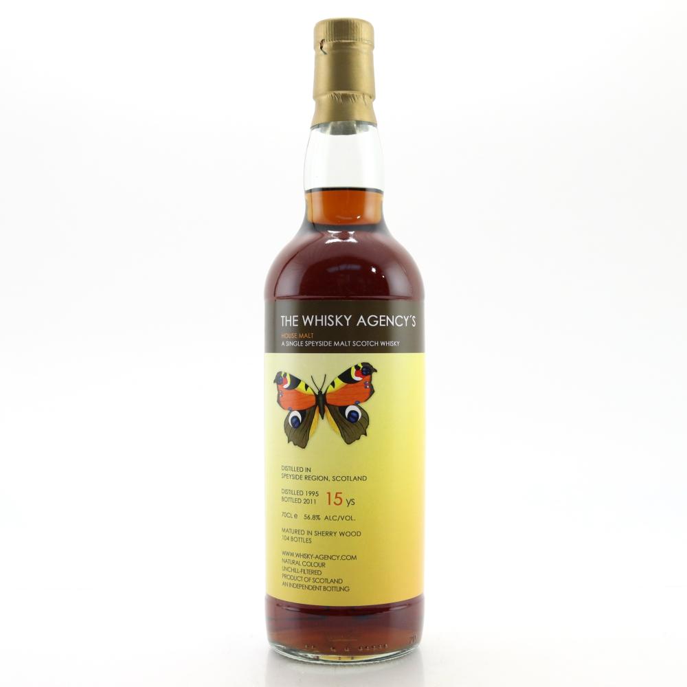 Speyside Region 1995 Whisky Agency 15 Year Old