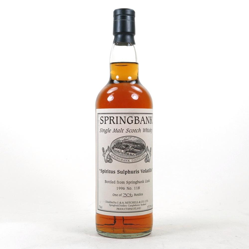 Springbank 1996 Single Cask / Spiritus Sulphuris Volatilis