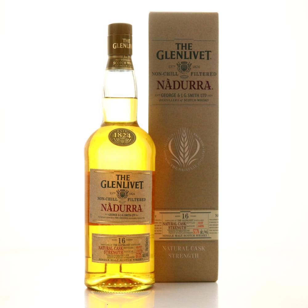 Glenlivet Nàdurra 16 Year Old Cask Strength Batch #1007D