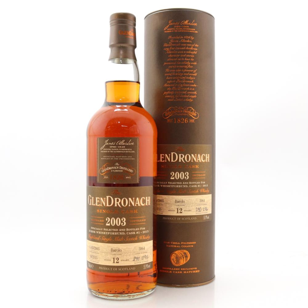 Glendronach 2003 Single Cask 12 Year Old #3964 / Norks Whiskybund