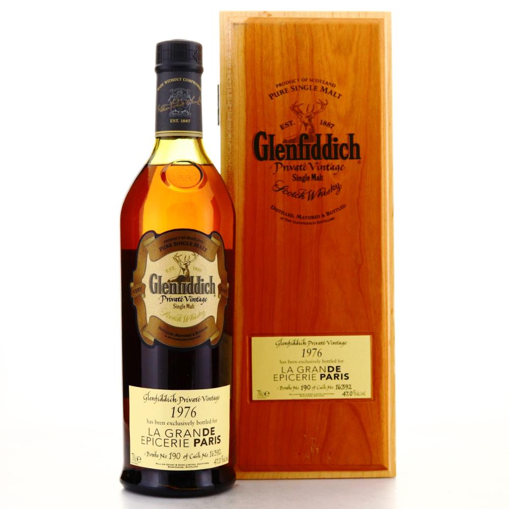 Glenfiddich 1976 Private Vintage #16392 / La Grande Epicerie 