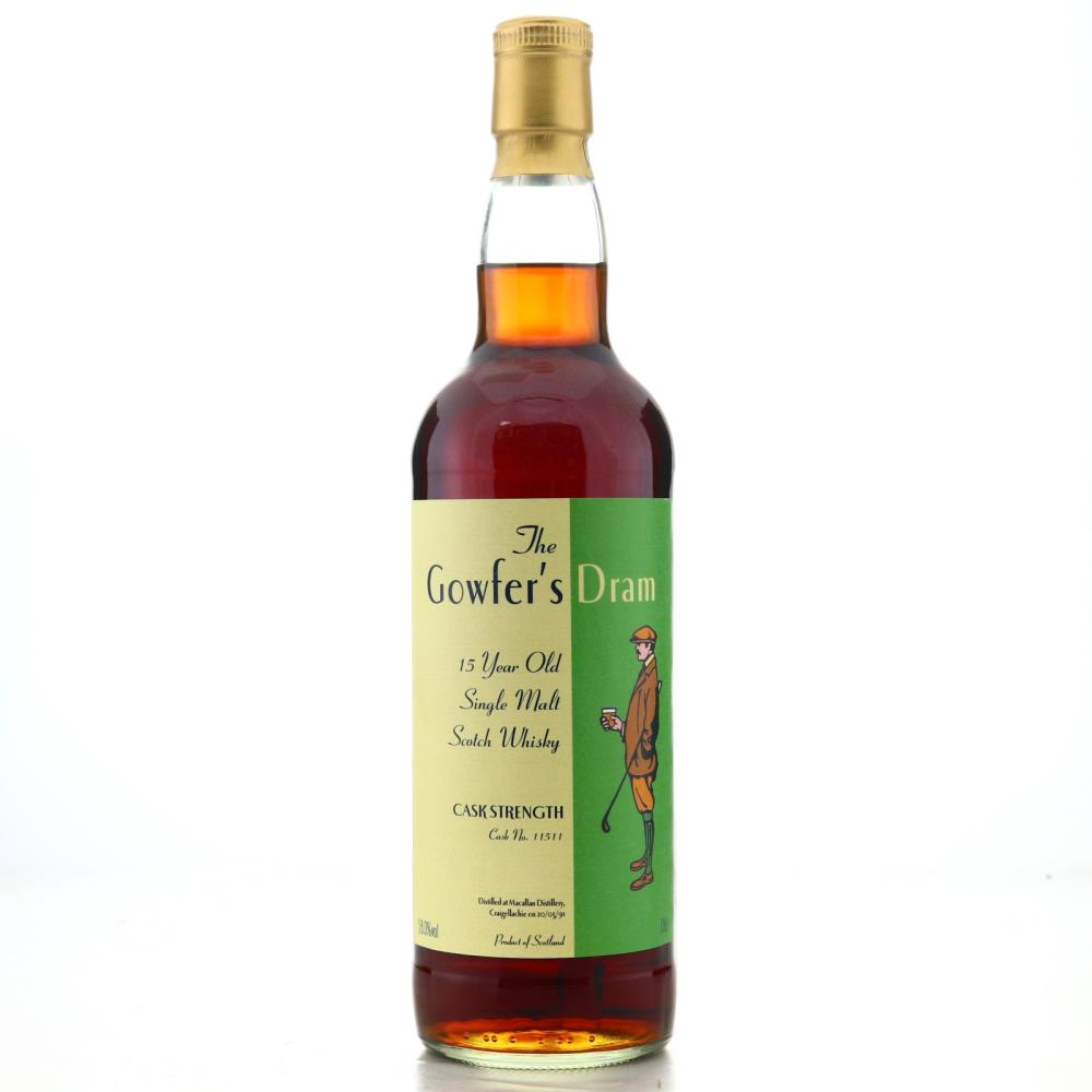 Macallan 1991 Gowfer's Dram 15 Year Old