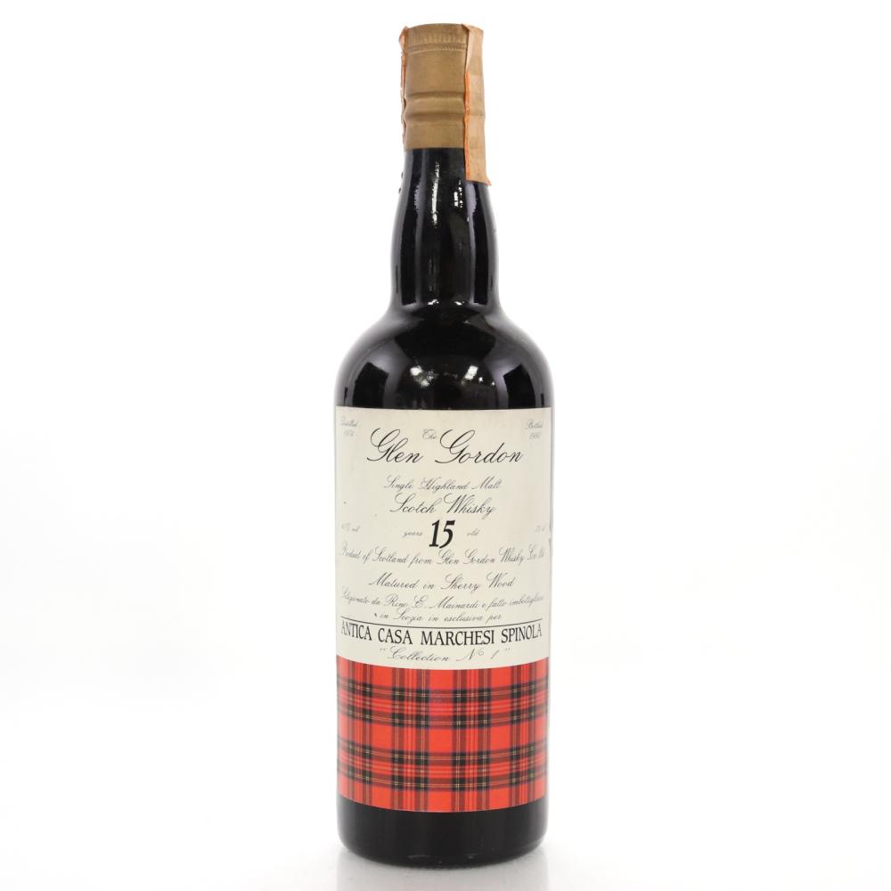 Glen Gordon 1974 Sestante 15 Year Old / Antica Casa Marchsi Spinola 