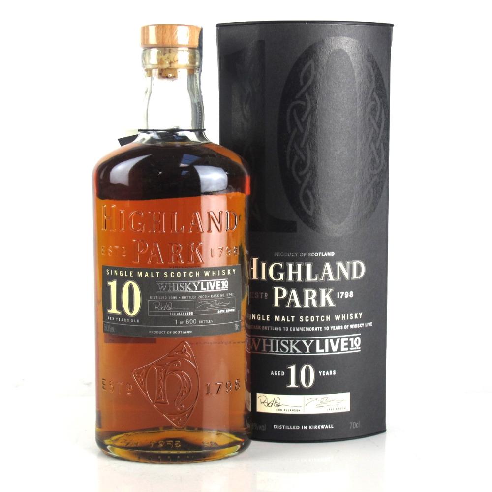 Highland Park 1999 Whisky Live 10 Year Old