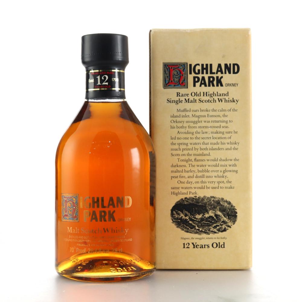Highland Park 12 Year Old Screen Print 1970s