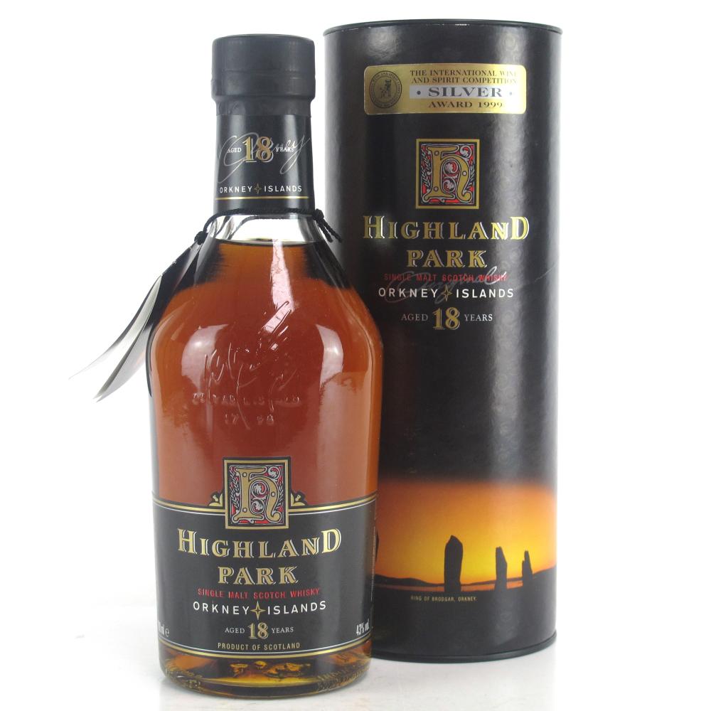 Highland Park 18 Year Old / IWSC 1999 Silver