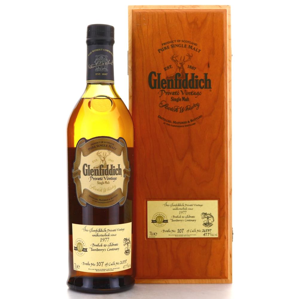 Glenfiddich 1977 Private Vintage #26597 / Turnberry’s Centenary