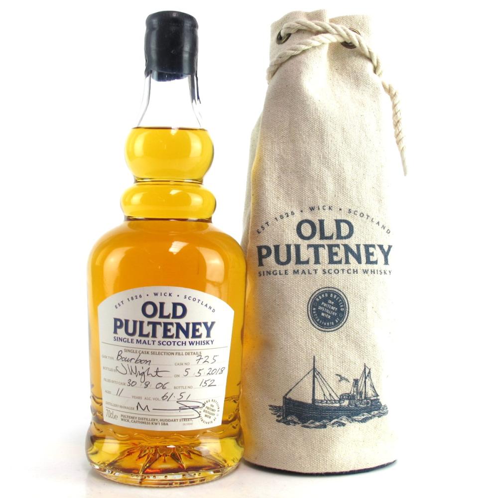 Old Pulteney 2006 Single Bourbon Cask 11 Year Old #725