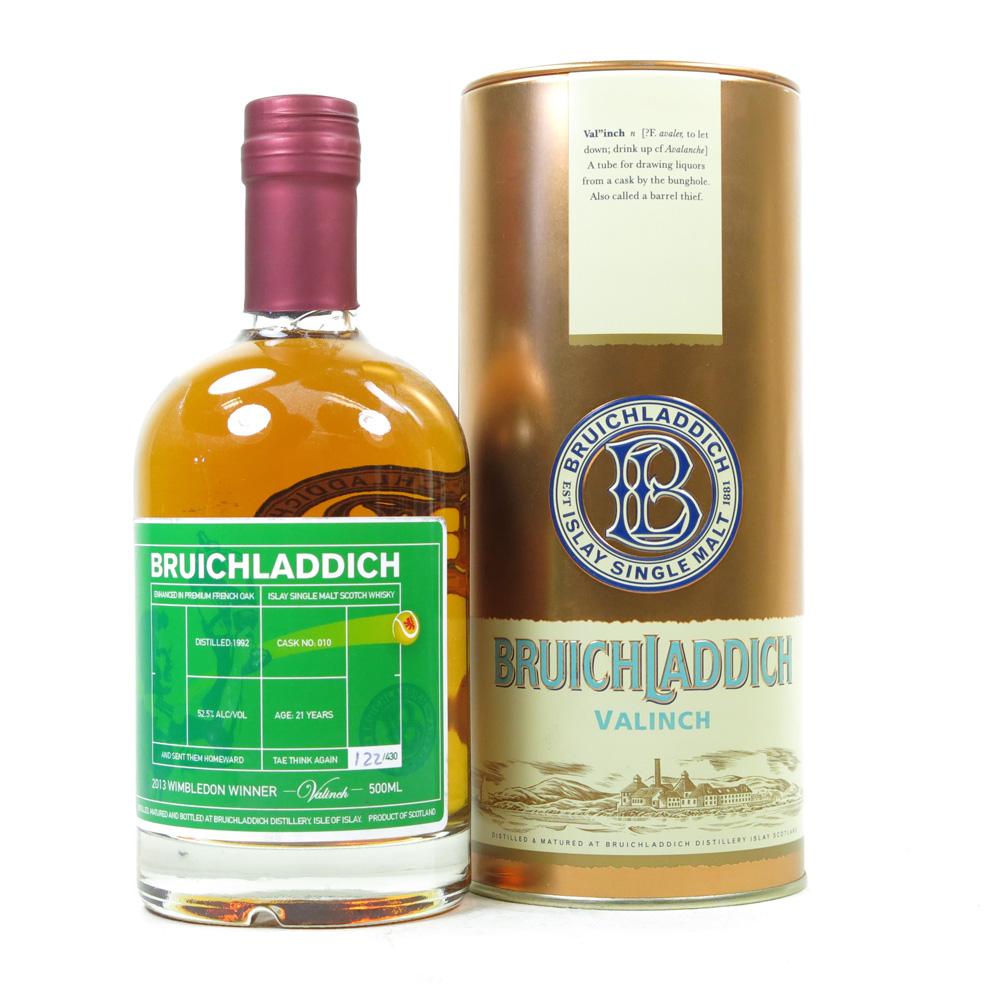 Bruichladdich 1992 Valinch Wimbledon Winner 2013