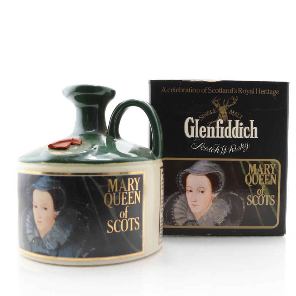 Glenfiddich Mary Queen of Scots Stoneware Decanter 1980s