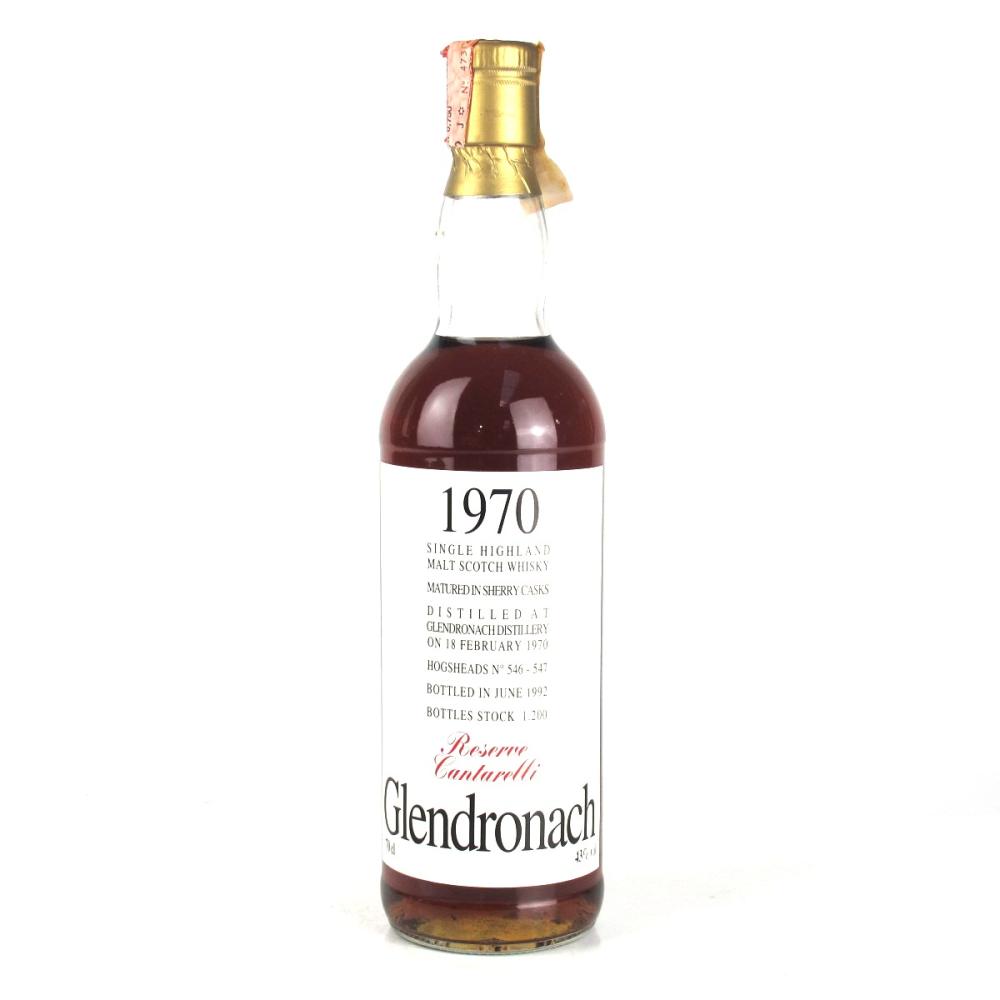 Glendronach 1970 Reserve Cantarelli
