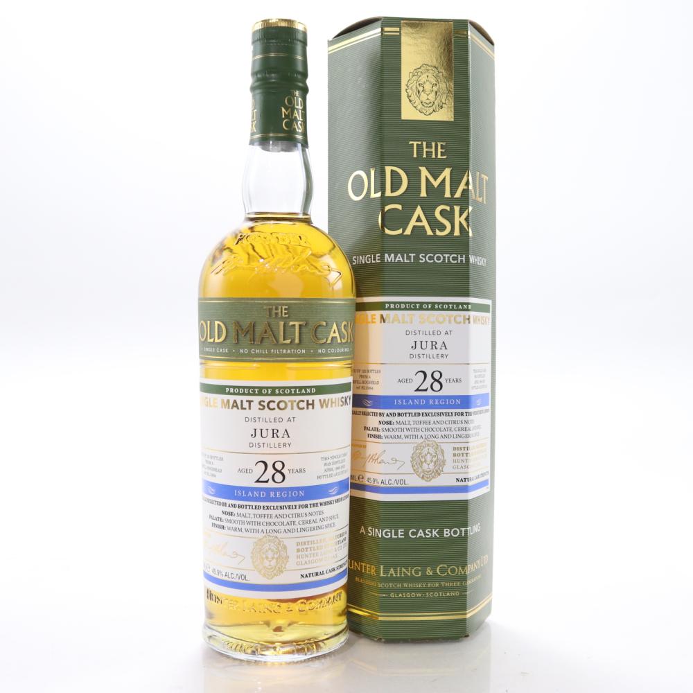 Jura 1989 Hunter Laing 28 Year Old
