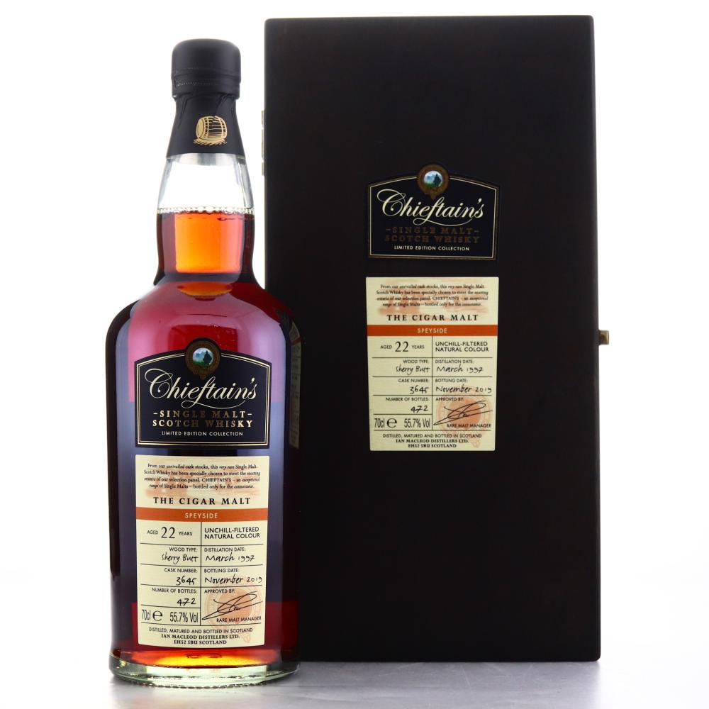Cigar Malt 1997 Chieftain's 22 Year Old #3645