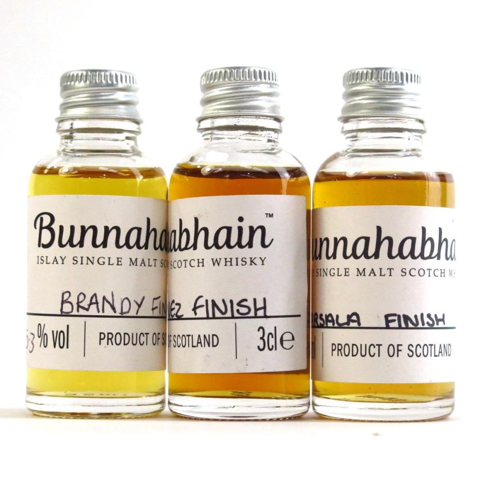 Bunnahabhain Hand Filled Miniature Selection 3 x 3cl