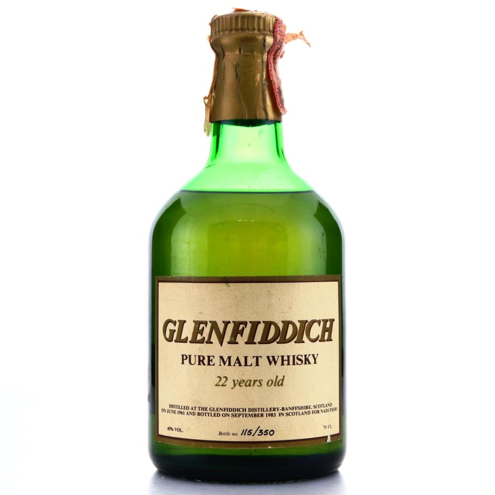 Glenfiddich 1961 Pure Malt 22 Year Old / Nadi Fiori