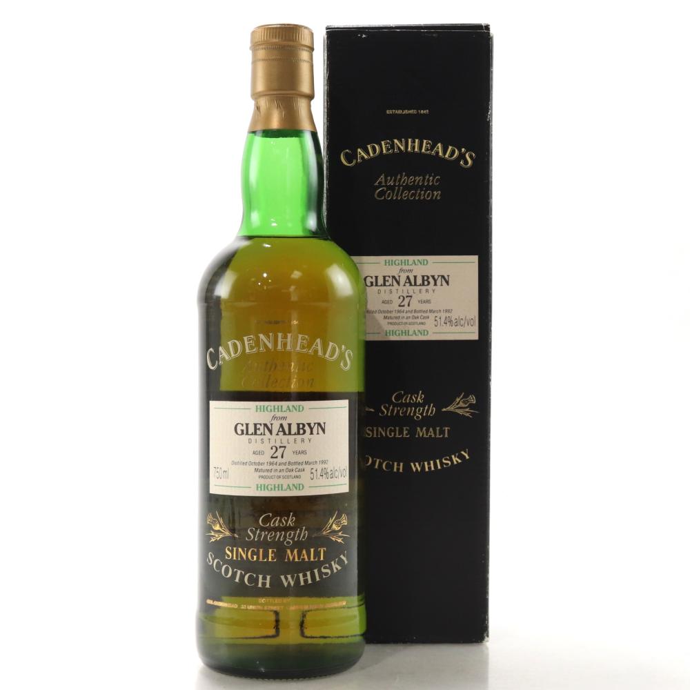 Glen Albyn 1964 Cadenhead's 27 Years Old