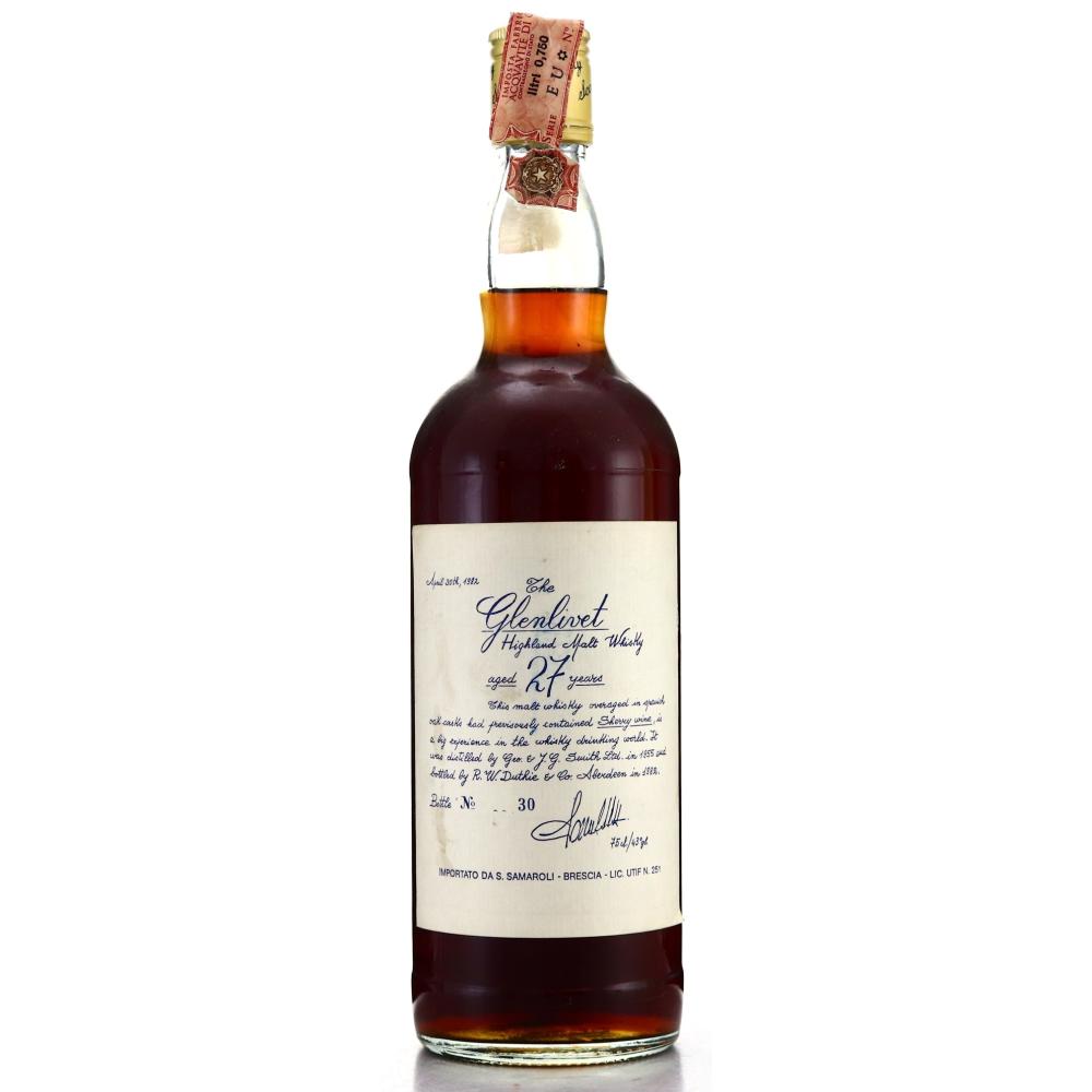 Glenlivet 1955 Samaroli / Handwritten Labels