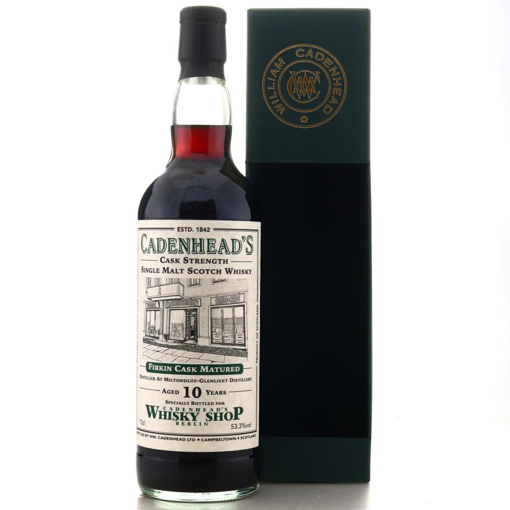 Miltonduff 10 Year Old Cadenhead's Firkin Cask / Whisky Shop Berlin