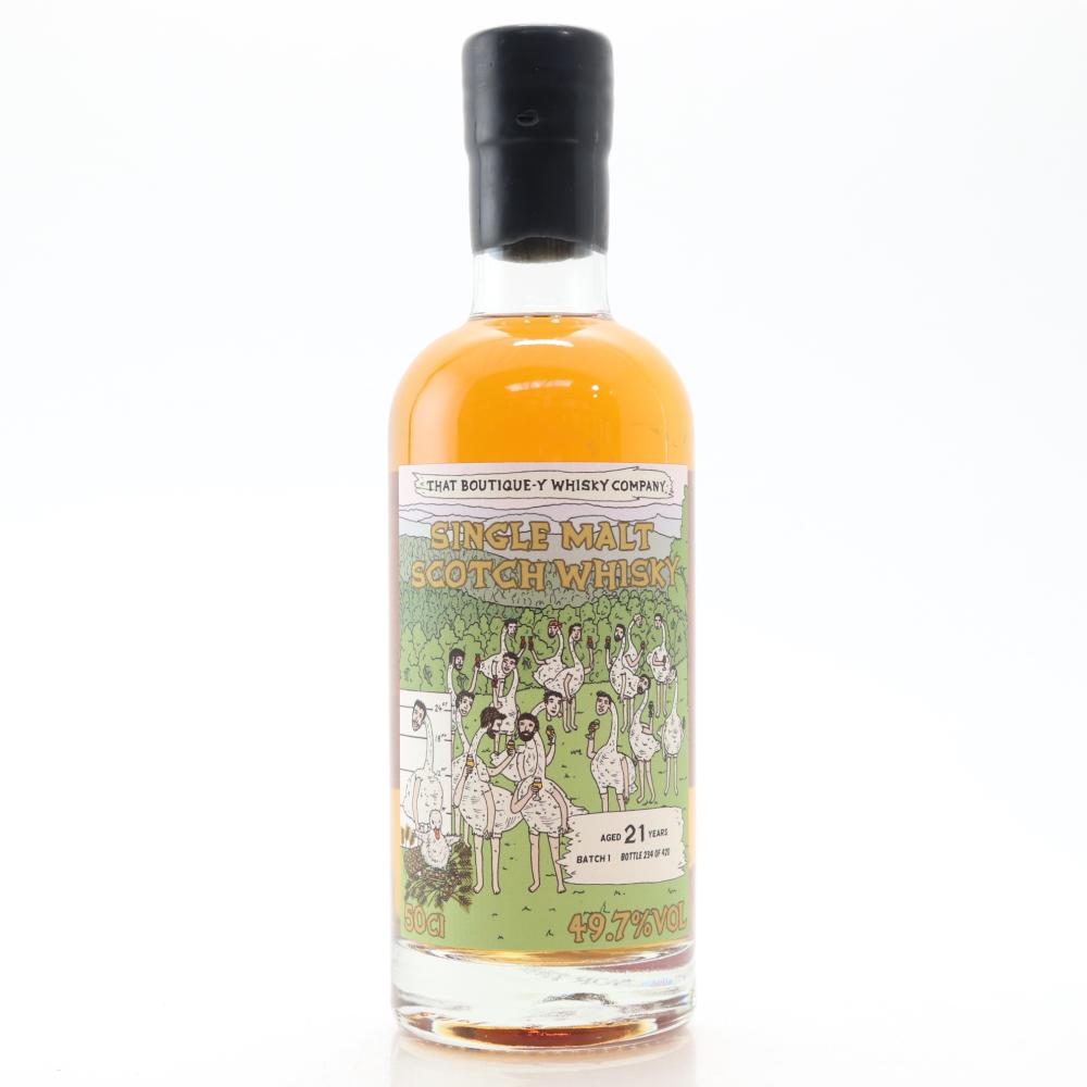 Single Malt Scotch Whisky #2 21 Year Old That Boutique-y Whisky Company Batch #1