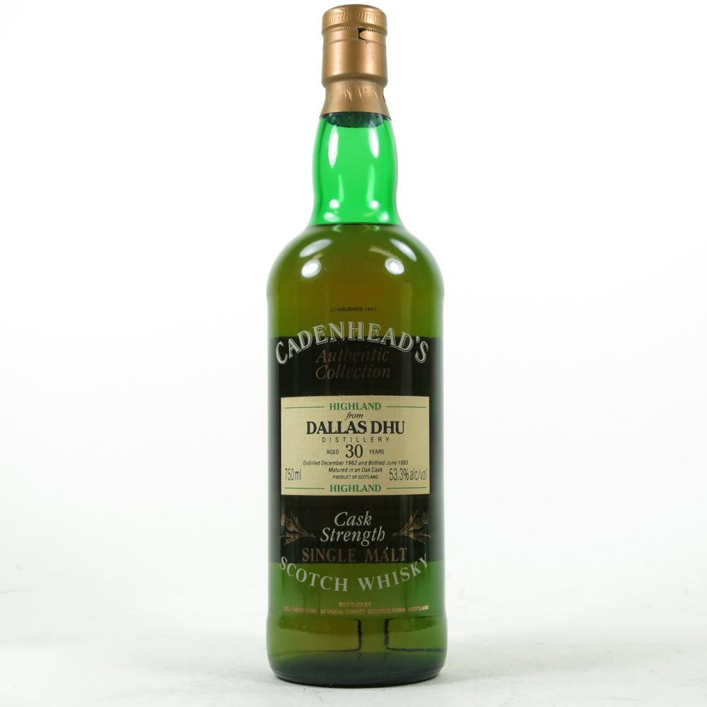 Dallas Dhu 1977 Cadenhead's 30 Year Old
