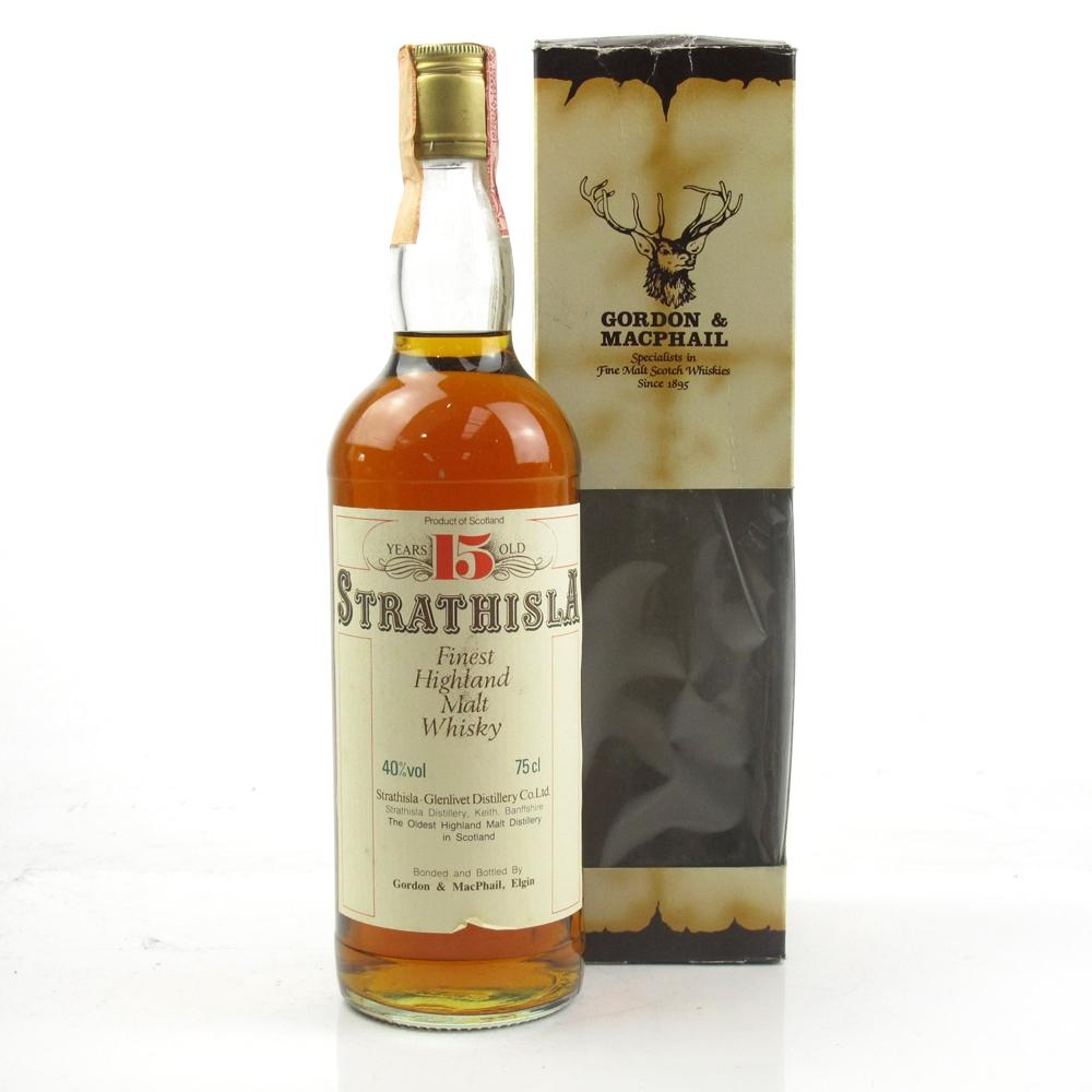 Strathisla 15 Year Old Cask Strength Gordon and MacPhail