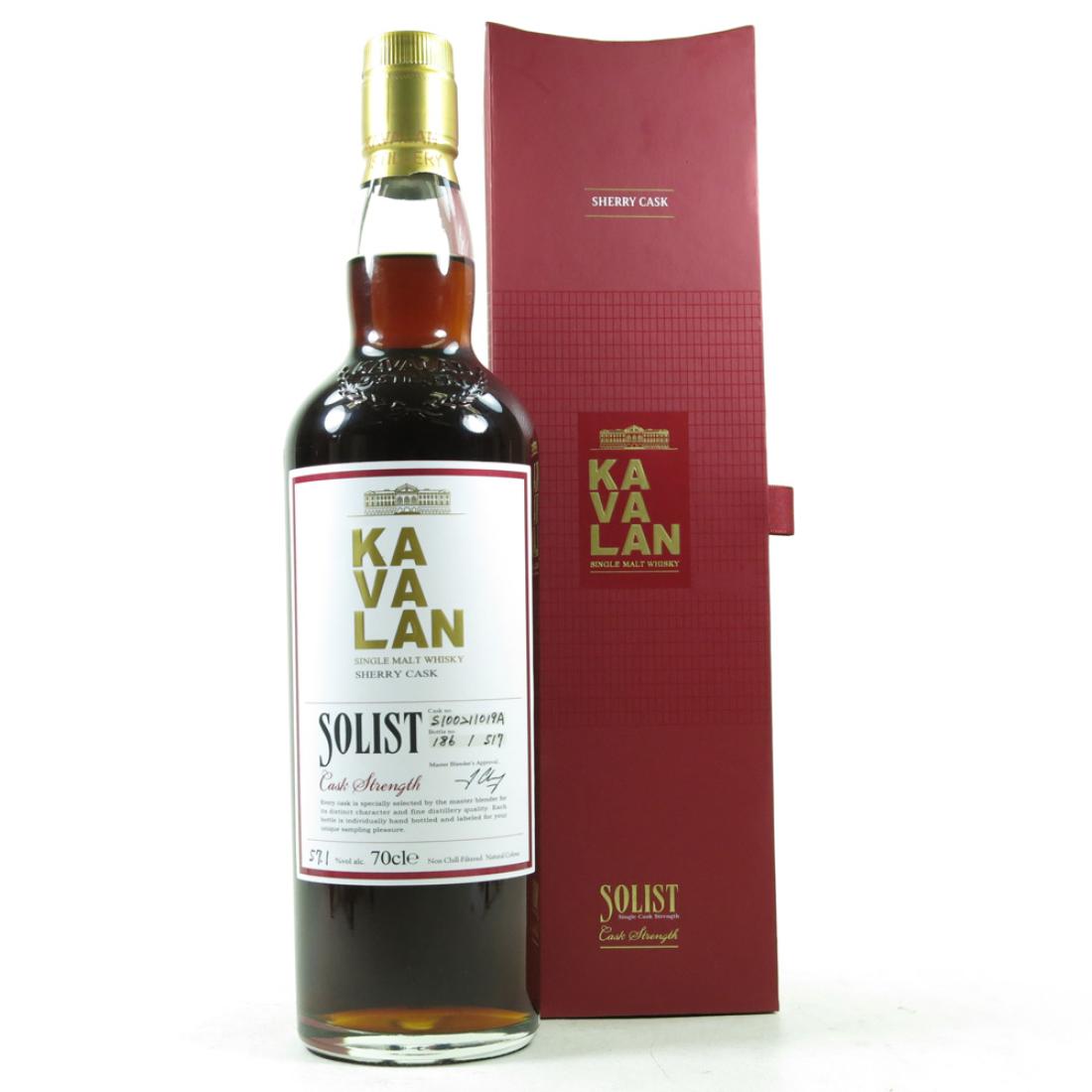 Kavalan Solist Cask Strength Sherry Cask / Eva Air Whisky | Whisky