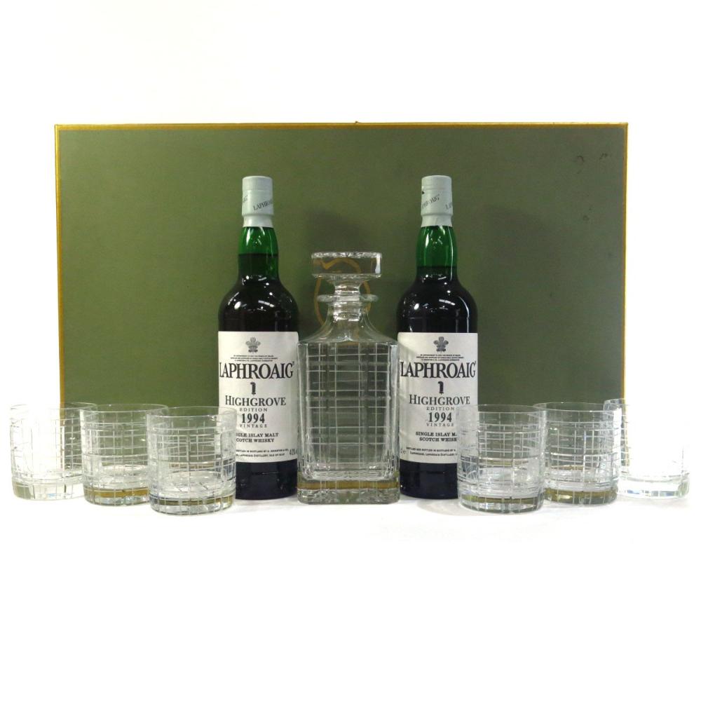 Laphroaig 1994 Highgrove / Twin Gift Set