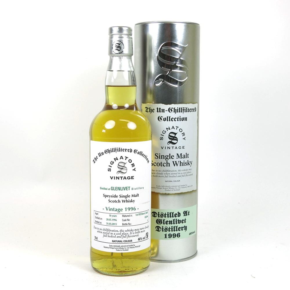 Glenlivet 1996 Signatory Vintage 18 Year Old 