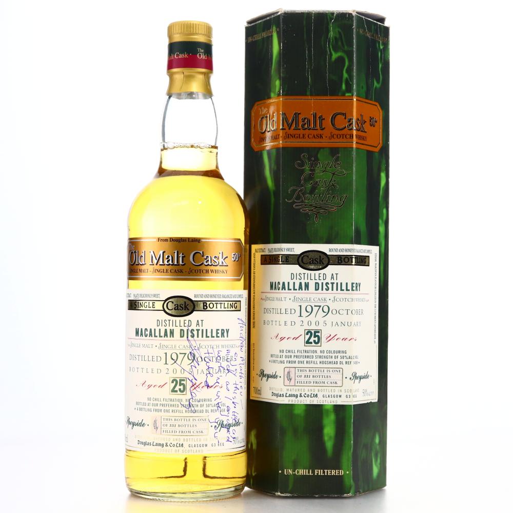 Macallan 1979 Douglas Laing 25 Year Old / Signed
