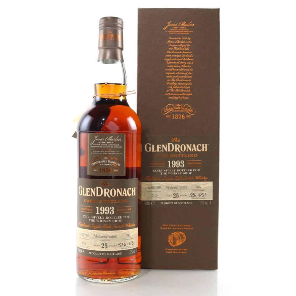 Glendronach 1993 Single Cask 25 Year Old #365 / The Whisky Shop