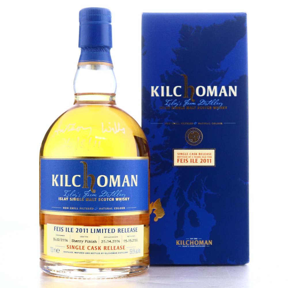 Kilchoman 2006 Sherry Finish / Feis Ile 2011 - Signed by Antony Wills