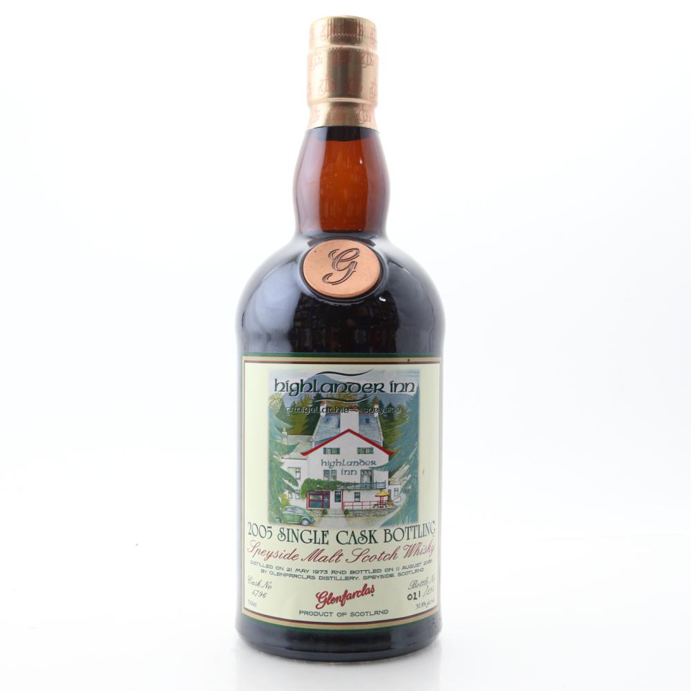 Glenfarclas 1973 Single Cask 32 Year Old / Highlander Inn