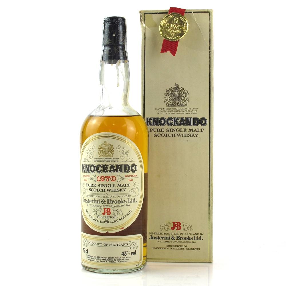 Knockando 1970 12 Year Old 75cl / Low Fill