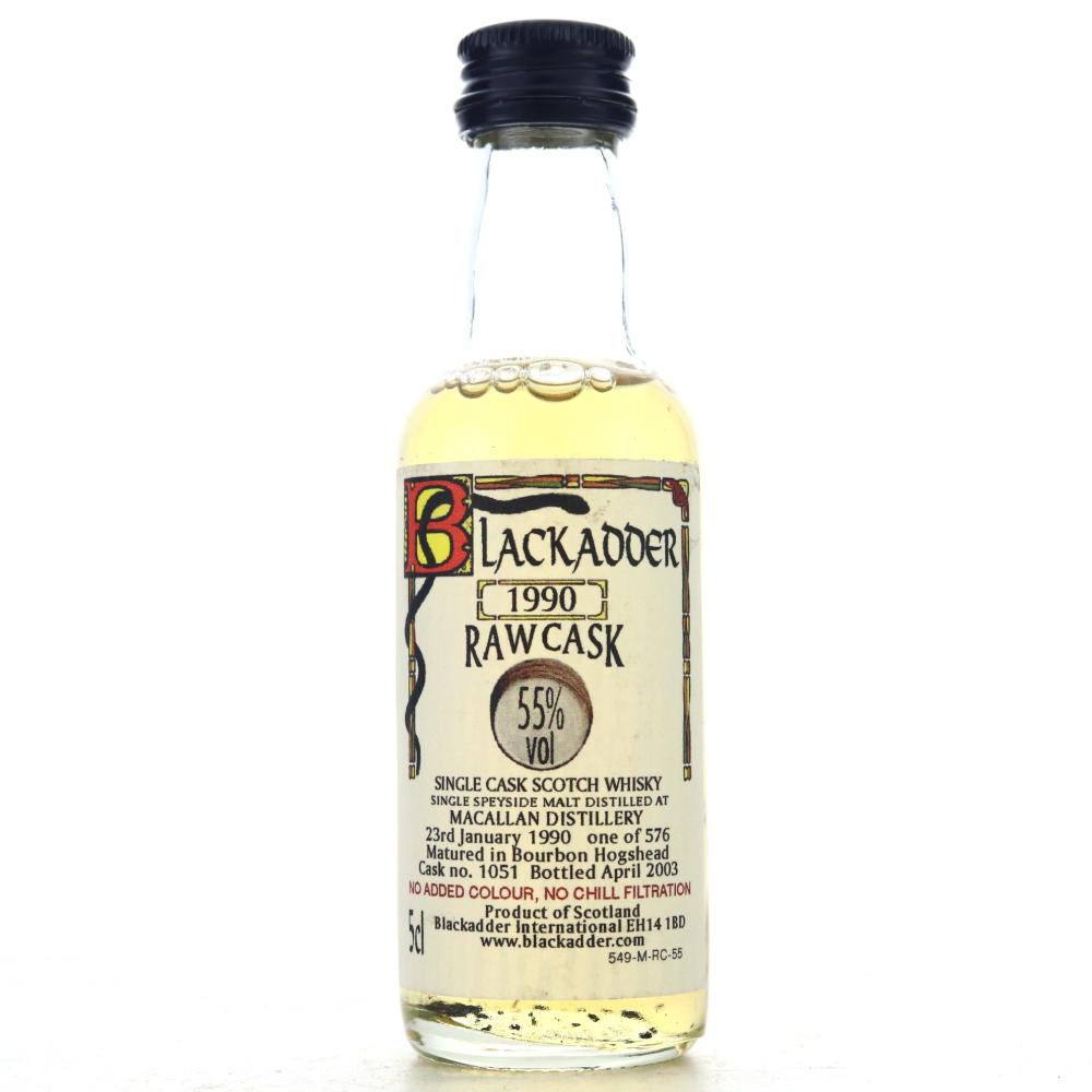 Macallan 1990 Blackadder Miniature
