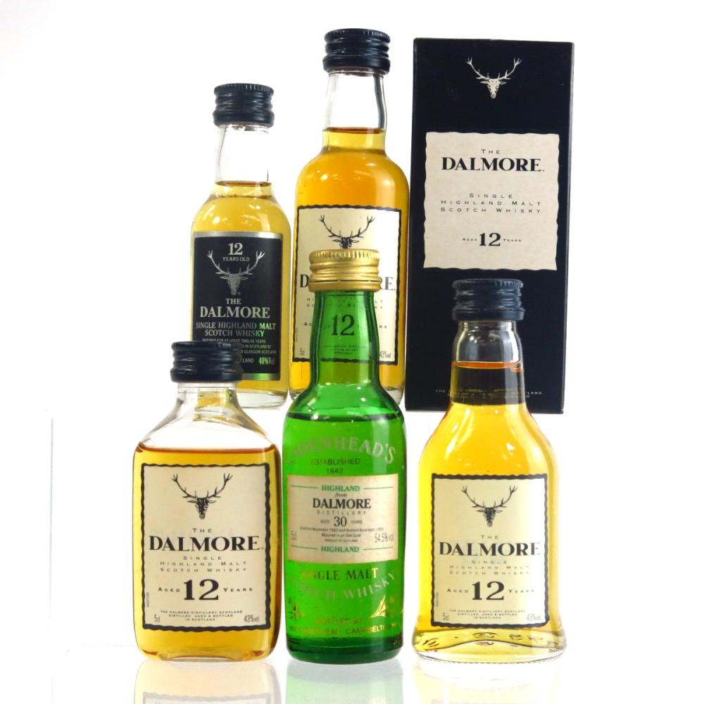 Dalmore Single Malt Selection 5 x 5cl / Including 1963 Cadenhead's 30 Year Old